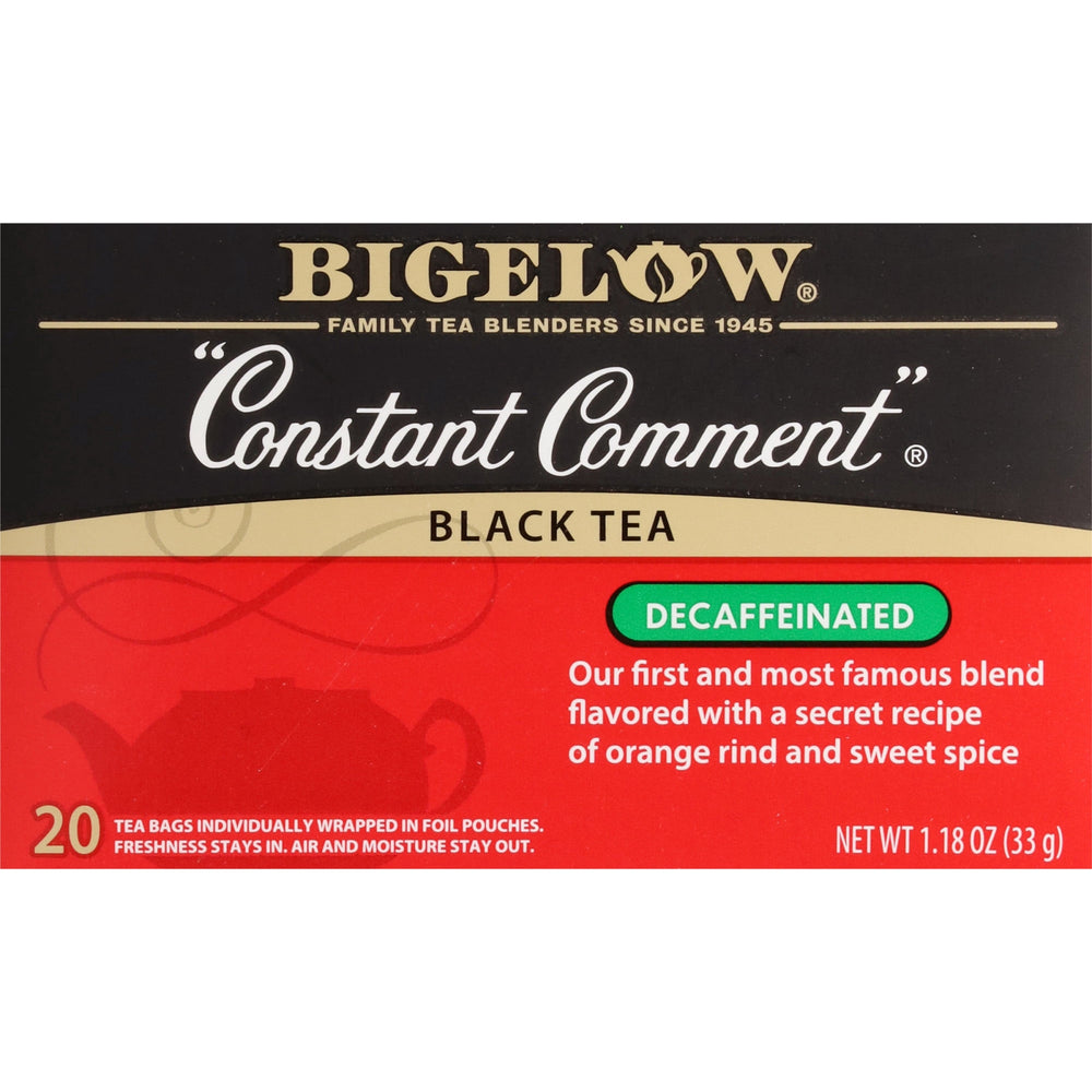 Bigelow Tea Decaffeinated Constant Comment Black Tea · Té · 20 pzas