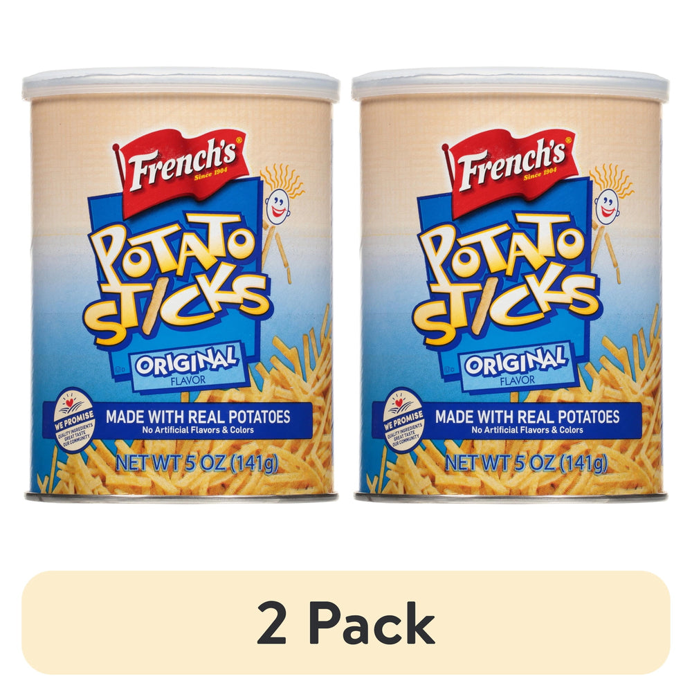 French's Kosher Original Potato Sticks · Papas · 2 latas de 142 g