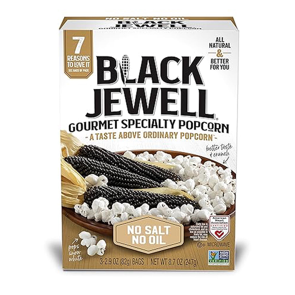 Black Jewell No Salt No Oil · Palomitas · 3 pzas