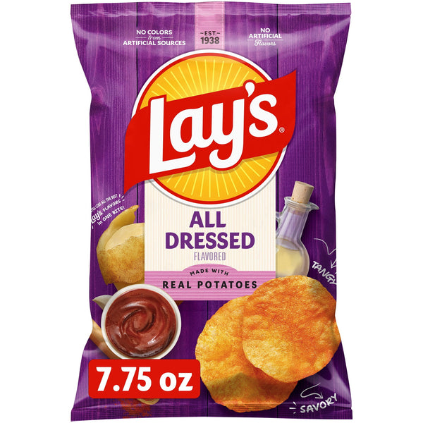 Lays All Dressed · Papas · 220 g · bolsa