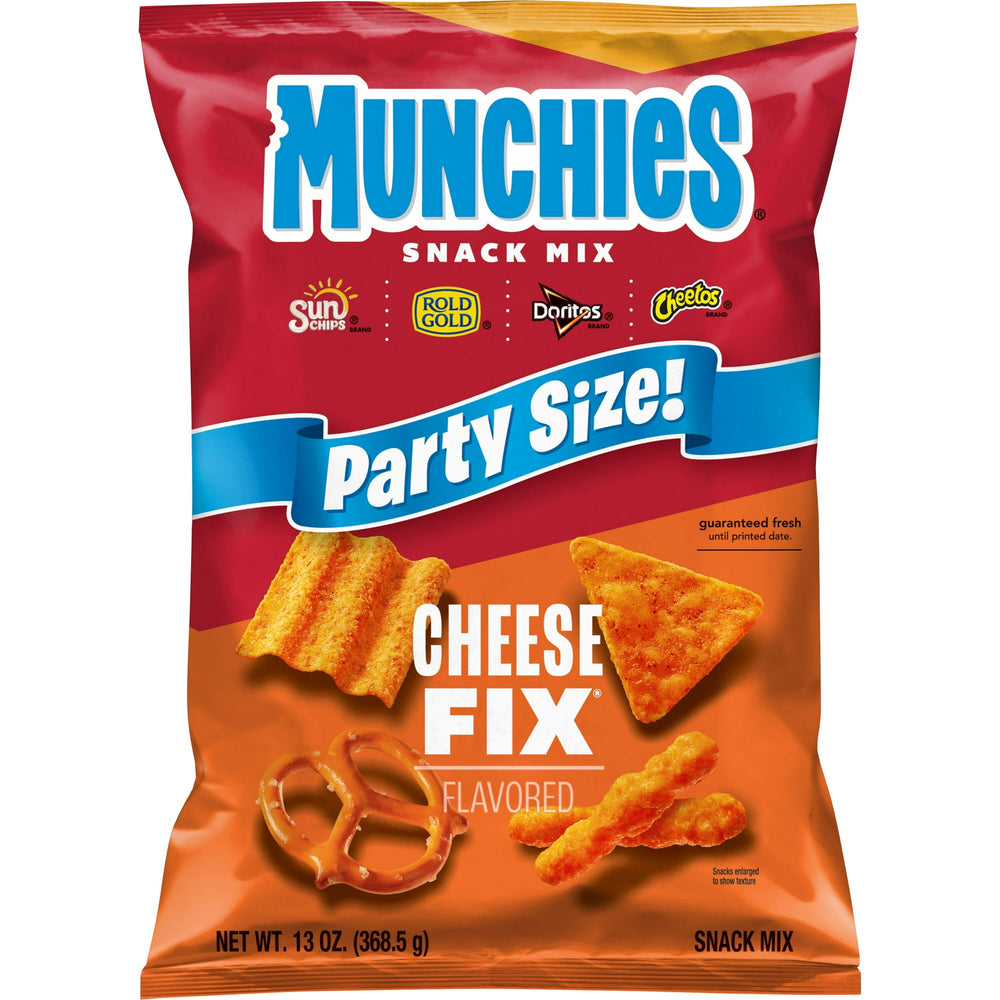 Munchies Cheese Fix · Galletas saladas · 369 g · bolsa · tamaño fiesta