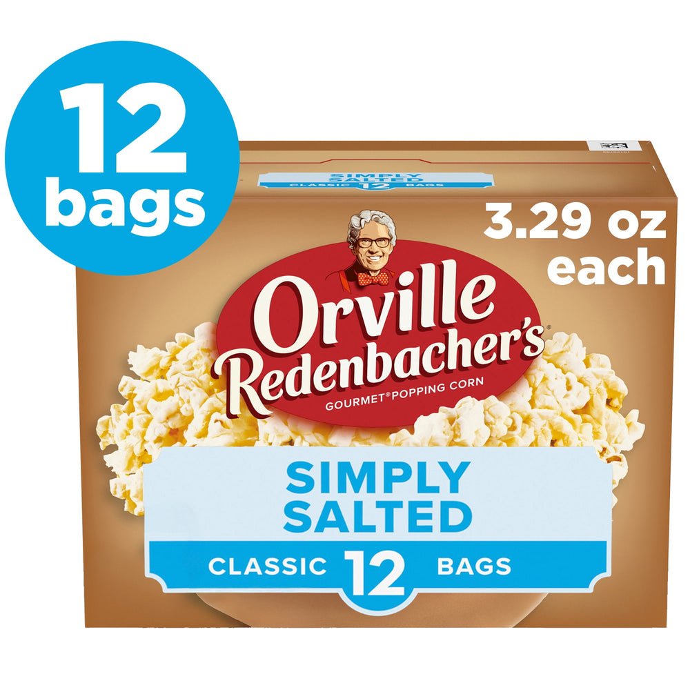 Orville Redenbacher’s Value Size Naturals Simply Salted · Palomitas · 12 pzas de 93 g