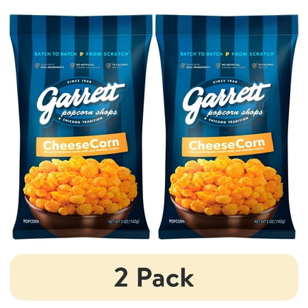 Garrett Shops CheeseCorn · Palomitas · 2 pack de 142 g