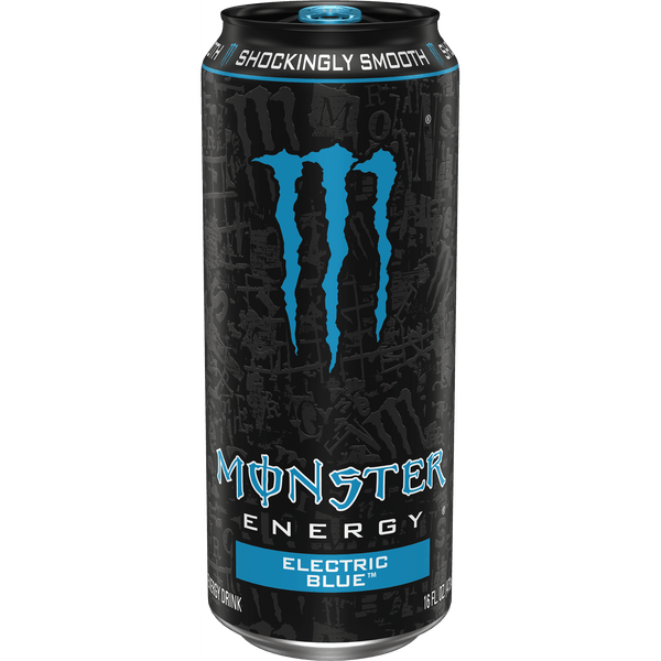 Monster Energy Electric Blue · Bebida energética · 473 ml · lata