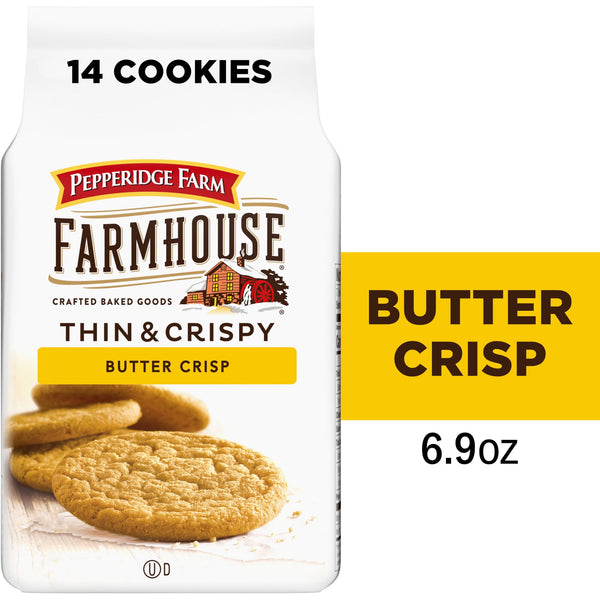 Pepperidge Farm Farmhouse Thin & Butter Crisp · Galletas · 196 g · bolsa