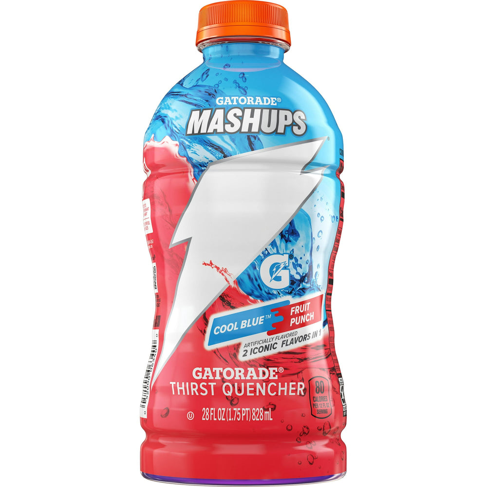 Gatorade Thirst Quencher Mashup Cool Blue Fruit Punch · Bebida · 828 ml