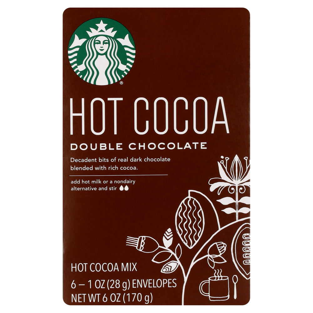 Starbucks Double Chocolate Hot Cocoa · Caramelos · 6 pzas