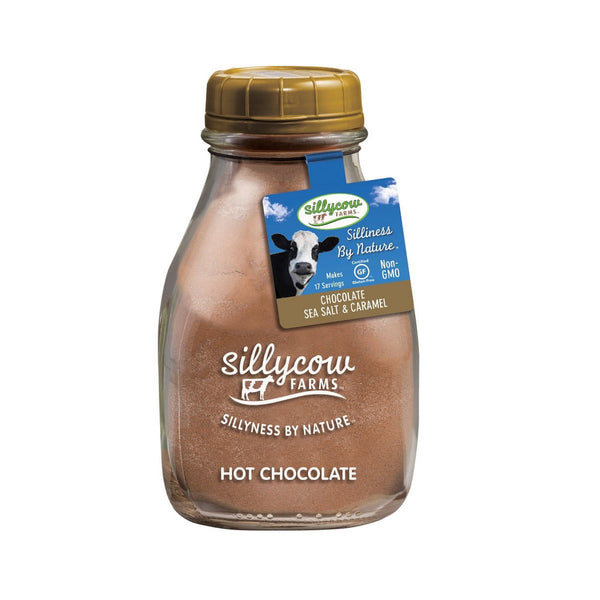 Sillycow Farms Caramel & Sea Salt Hot Cocoa · Café y cremas · 454 g