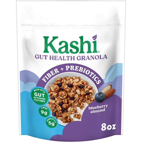 Kashi Gut Health Blueberry Almond Prebiotics · Granola · 227 g · bolsa
