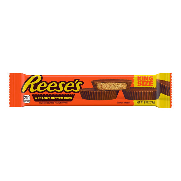 Reese's Milk Chocolate Peanut Butter Cups · Caramelos · 79 g · vasos · tamaño king
