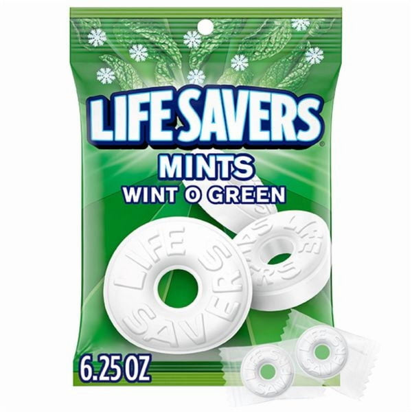 Life Savers Wint-O-Green · Chicles y mentas · 177 g · bolsa