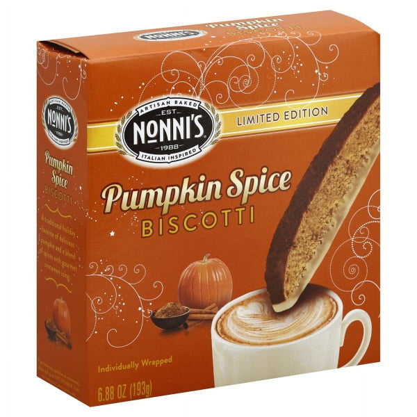 Nonni’s Biscotti Pumpkin Spice · Galletas · 195 g