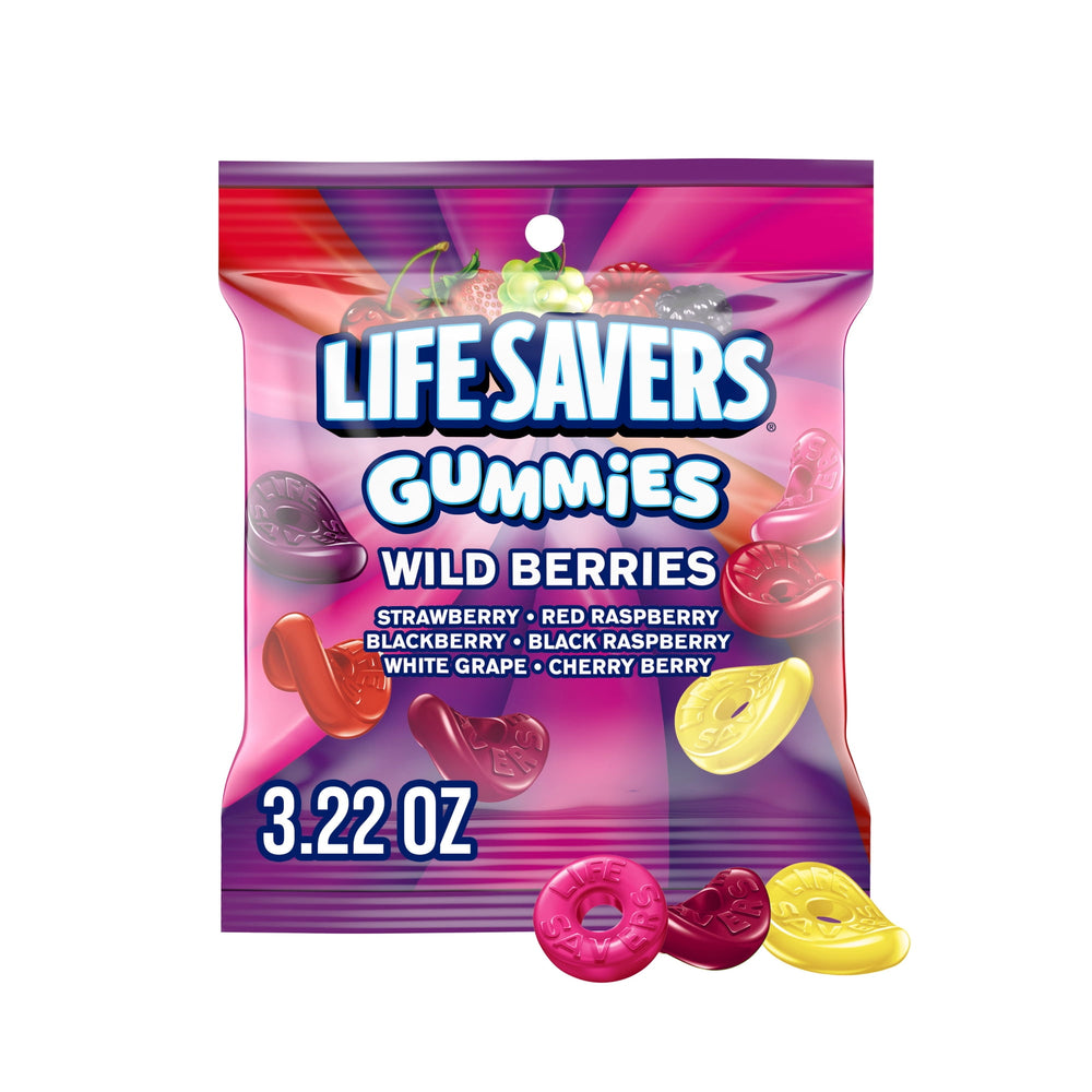 Life Savers Wild Berries · Gomitas · 91 g · bolsa