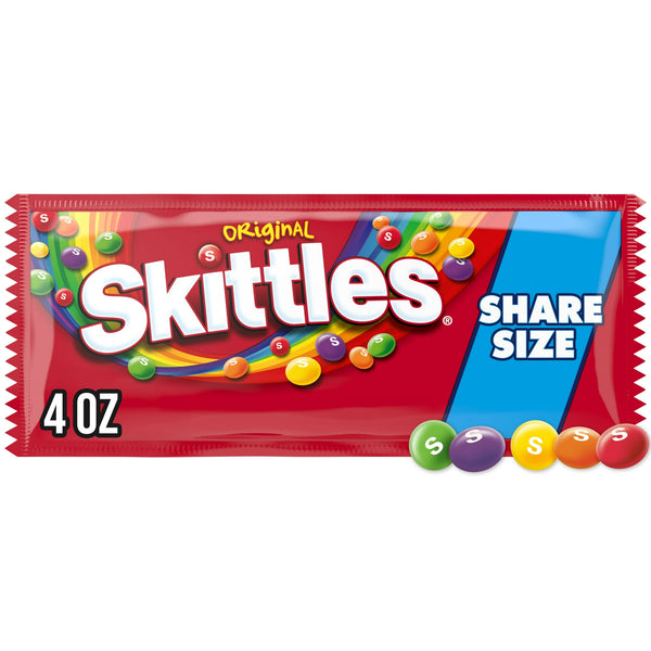 SKITTLES Original · Caramelos · 113 g · tamaño para compartir