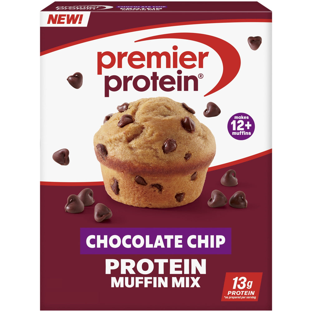 Premier Protein Chocolate Chip · Harina para muffins · 397 g