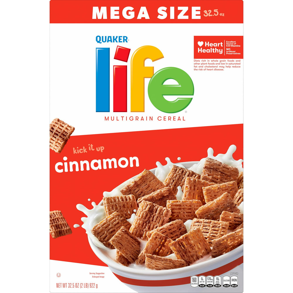 Quaker Life Cinnamon · Cereal · 921 g