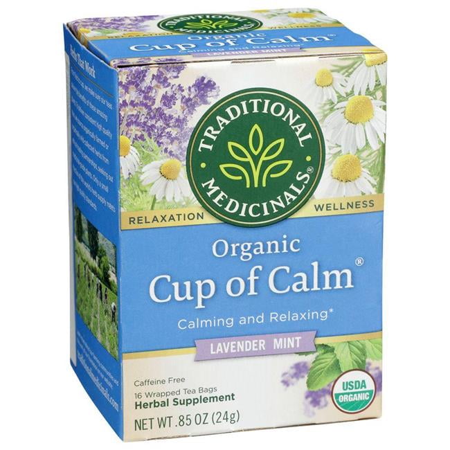 Traditional Medicinals Tea Organic Cup of Calm · Té · 16 pzas