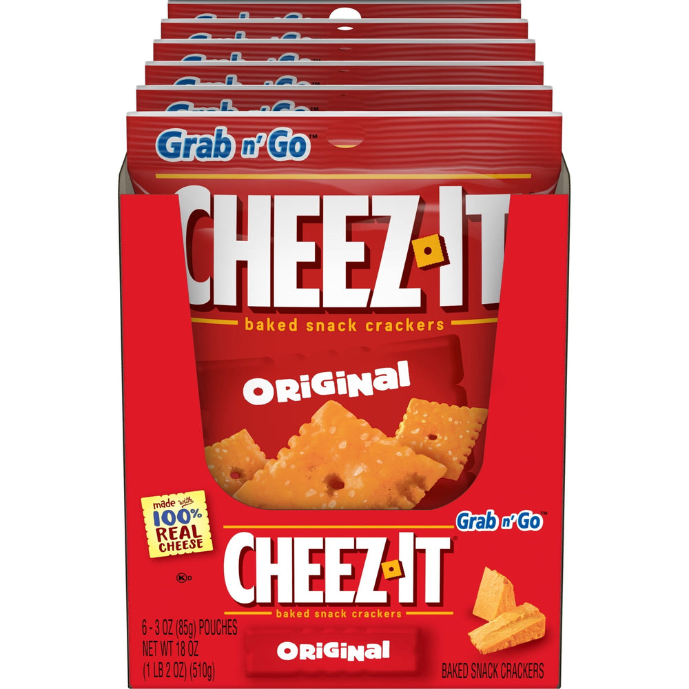 Cheez-It Office · Galletas saladas · 6 sobres de 510 g