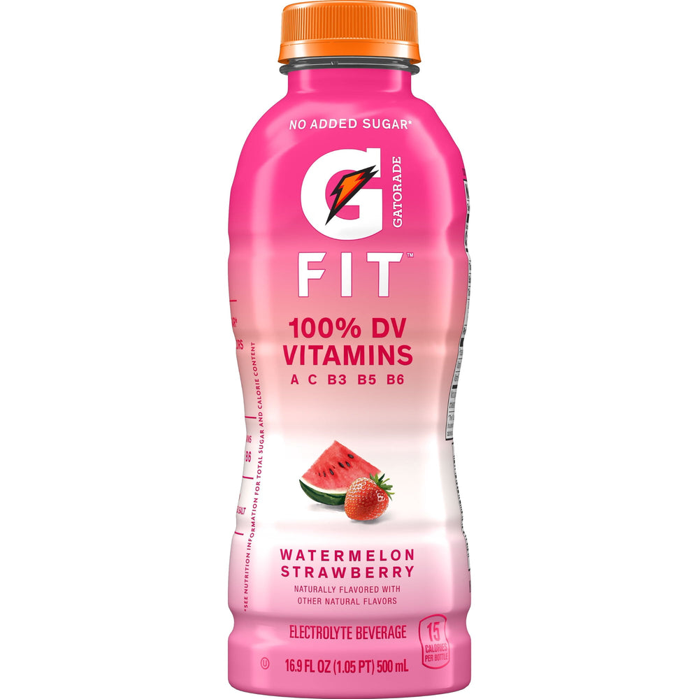 Gatorade Fit Watermelon Stawberry · Bebida · 500 ml · botella