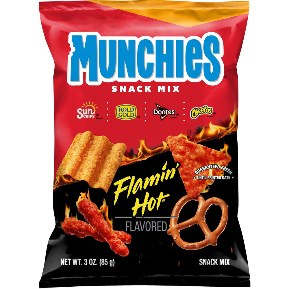 Munchies Flamin' Hot · Galletas saladas · 85 g · bolsa