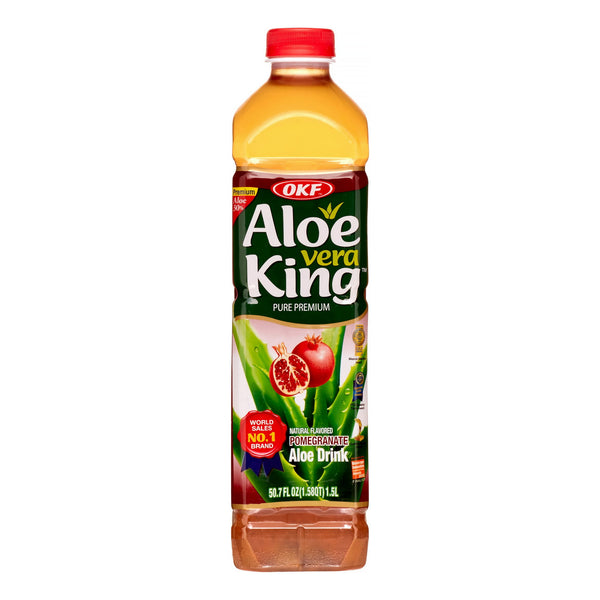 OKF Aloe Vera King · Bebida de aloe vera y granada · 1499 ml