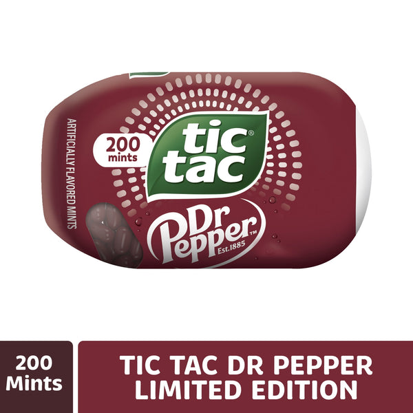 Tic Tac Dr Pepper Pocket-sized · Chicles y mentas · 96 g