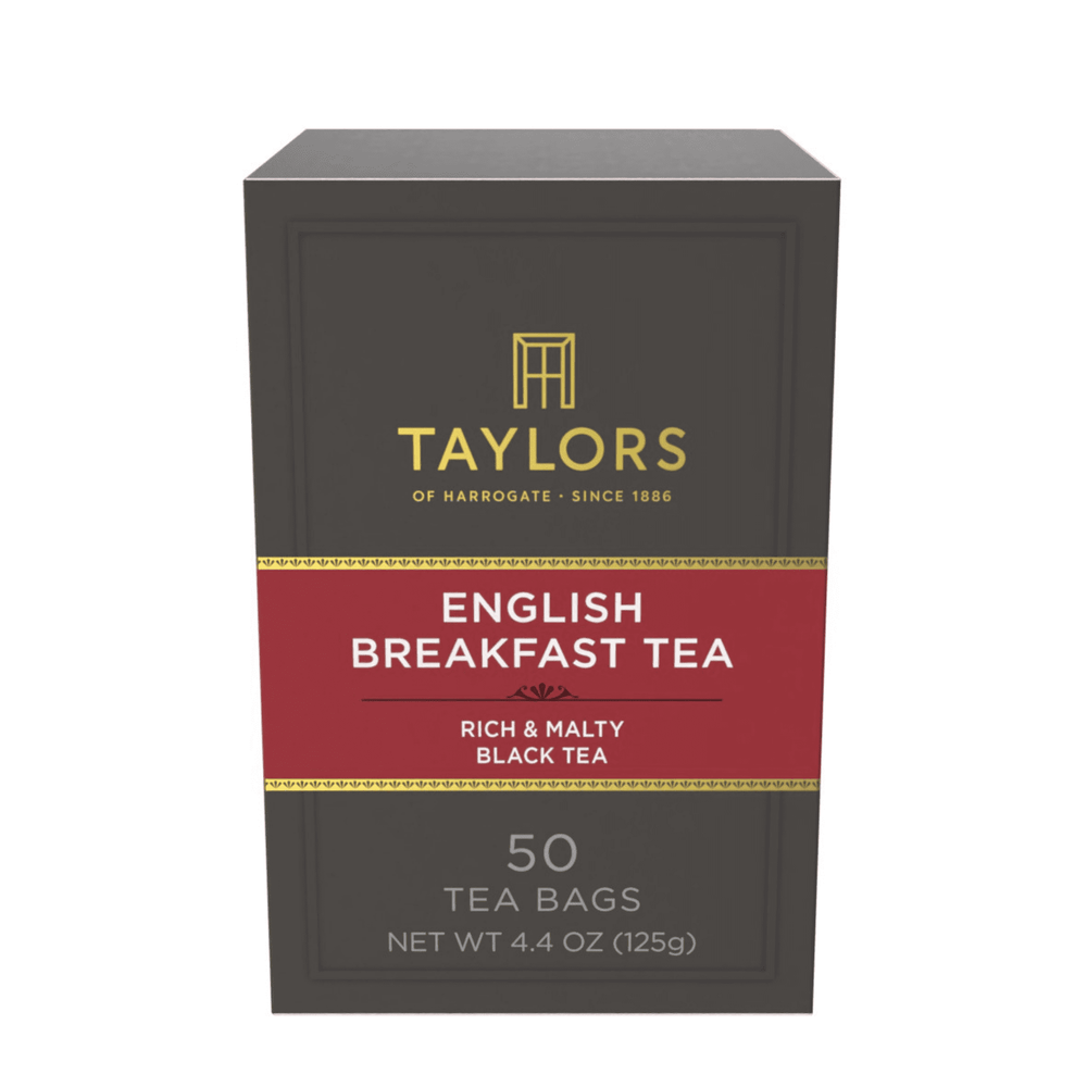 Taylors of Harrogate English Breakfast Black Tea · Té · 50 pzas