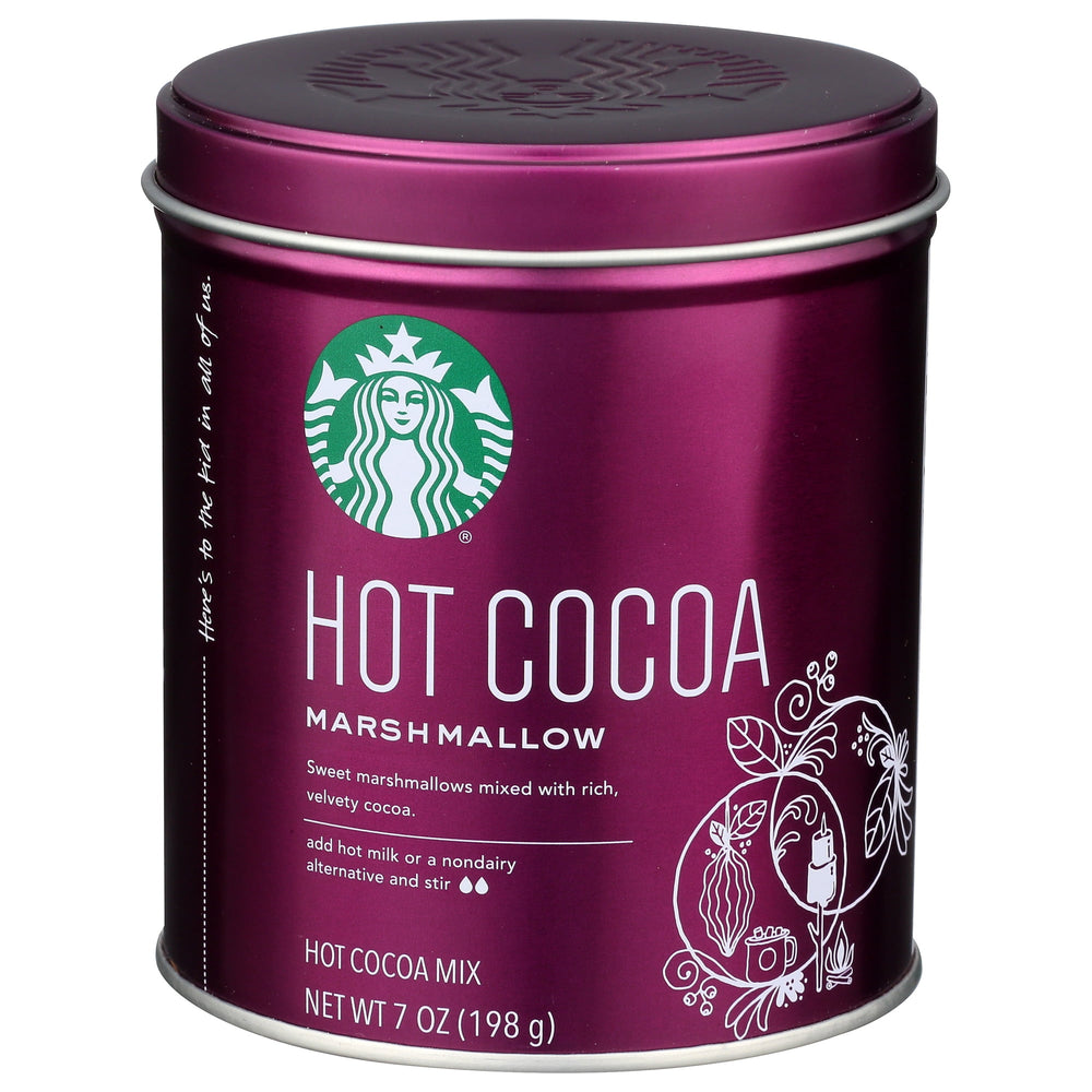 Starbucks Hot Cocoa Marshmallow · Malvaviscos · 198 g · lata
