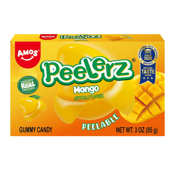 AMOS Peelerz Mango Theatre Box Gluten · Nueces · 85 g · caja