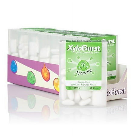XyloBurst Flip Top Jar Spearmint · Chicles y mentas · 25 pzas