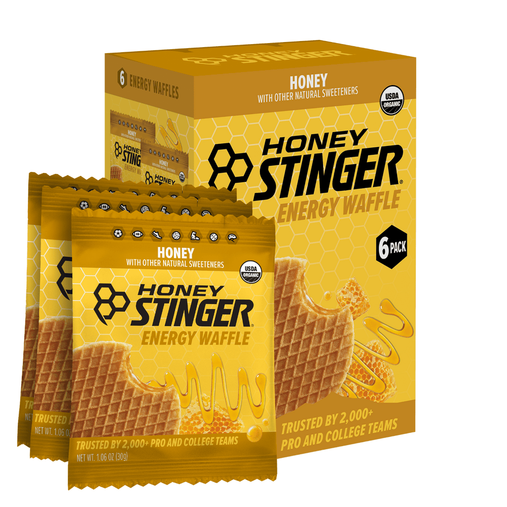 Honey Stinger Organic Energy Waffle Honey · Cereal · 6 pzas de 30 g