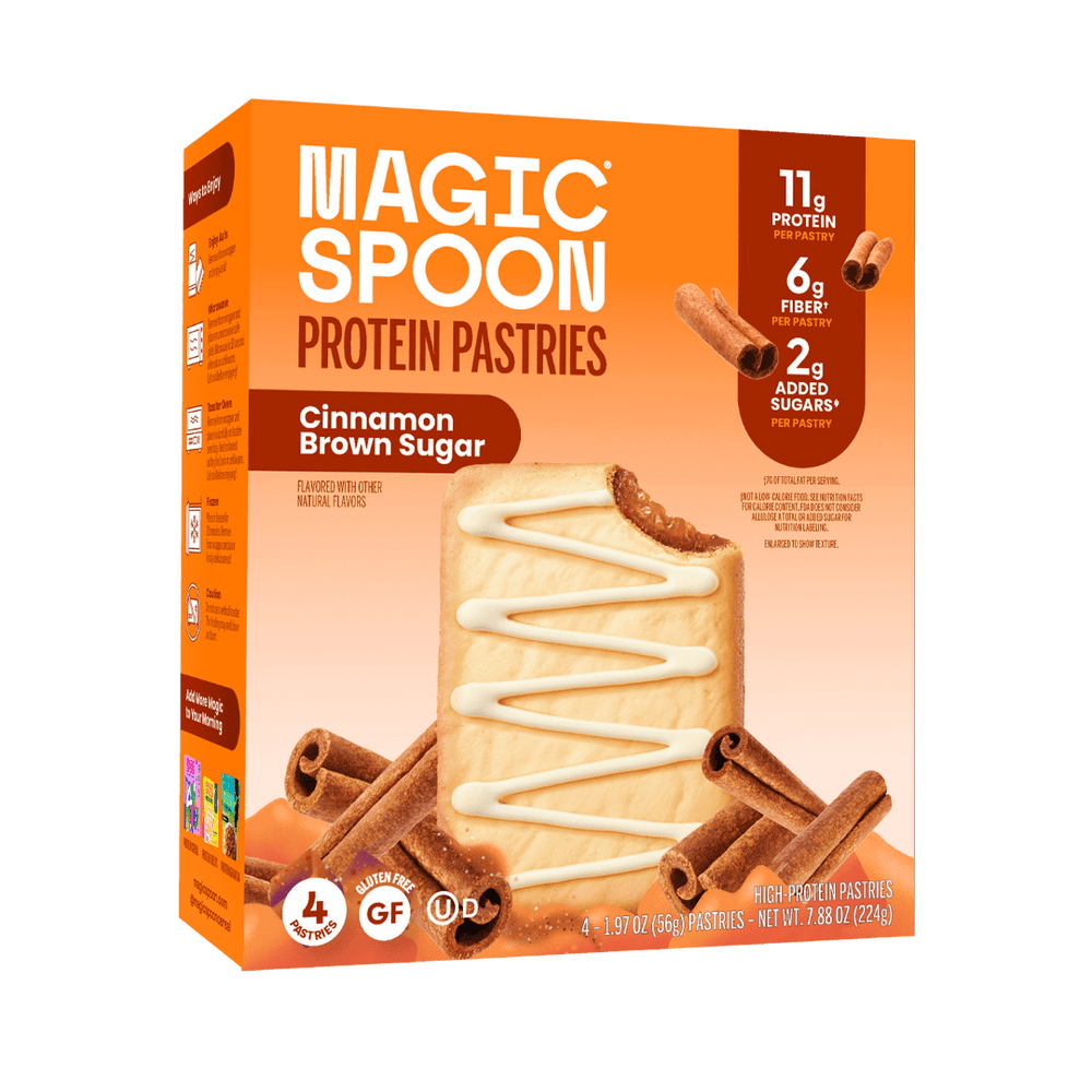 Magic Spoon Cinnamon Brown Sugar Protein Pastries · Cereal · 4 pzas de 224 g