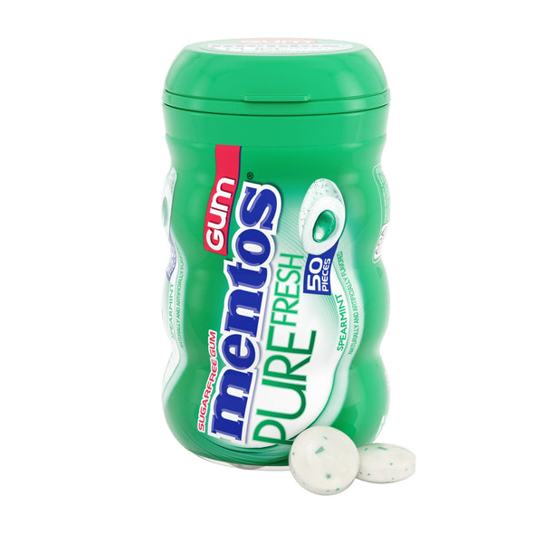 Mentos Pure Fresh Spearmint Xylitol sin azúcar · Chicles y mentas · 50 pzas