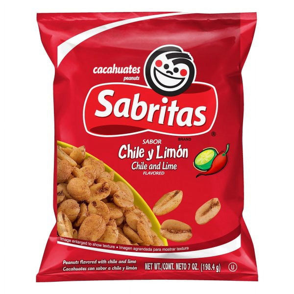 Sabritas Chile and Lime · Nueces · 198 g · bolsa