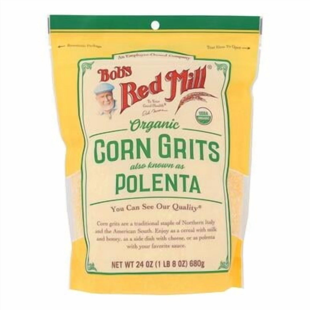 Bob's Red Mill Organic Corn Grits / Polenta · Cereal · 680 g