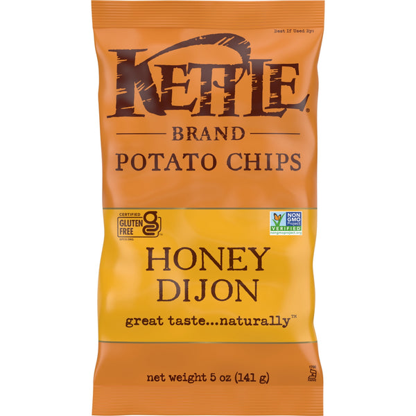 Kettle Brand Honey Dijon · Papas · 142 g