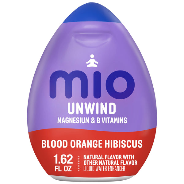 Mio Unwind Blood Orange Hibiscus Liquid with Magnesium · Polvo para agua · 48 ml · botella