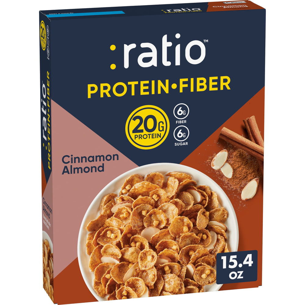Ratio Protein Fiber Cinnamon Almond · Cereal · 437 g